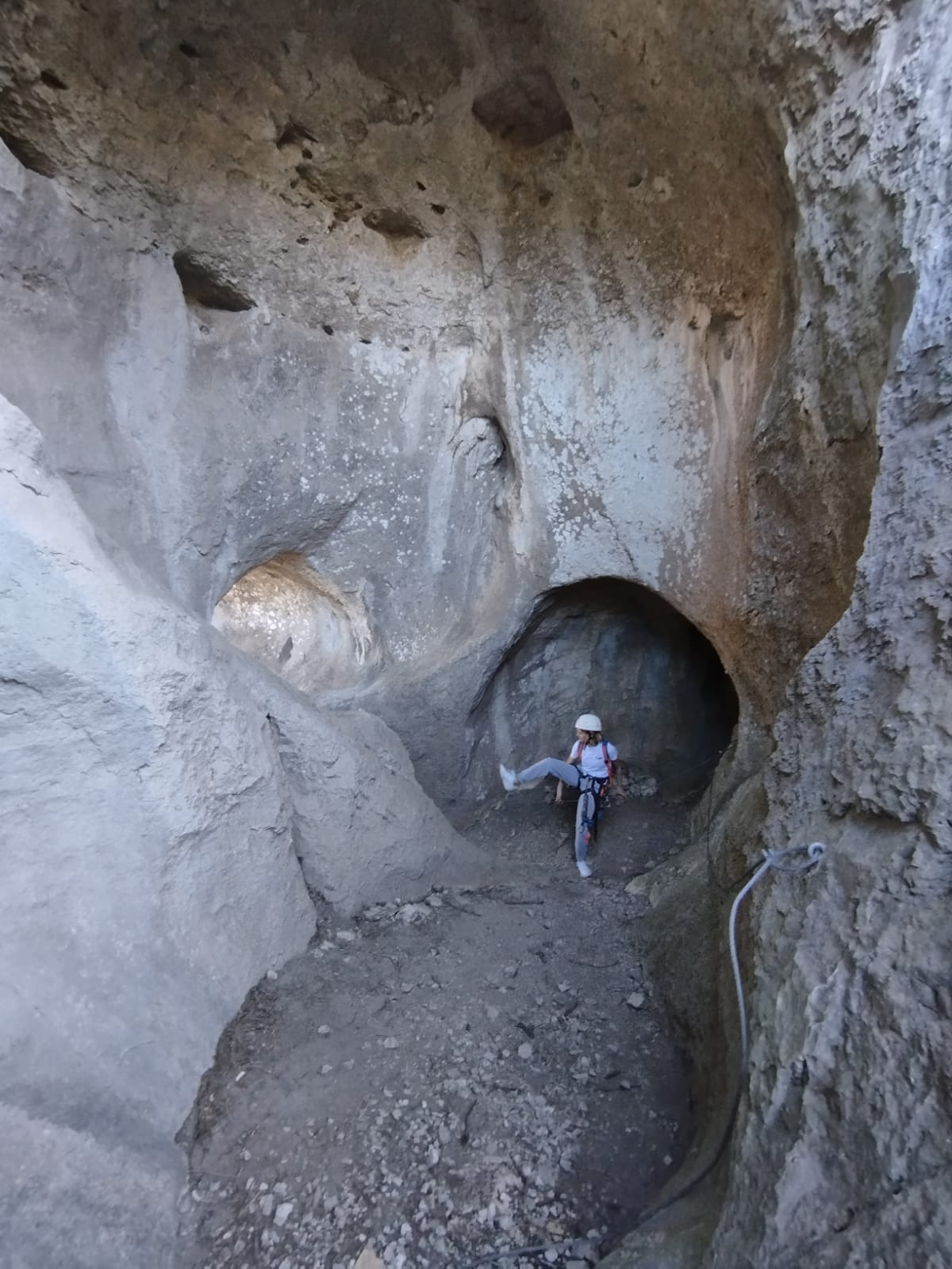 Grotte de la via ferrata de sion